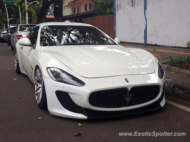 Maserati GranTurismo spotted in Jakarta, Indonesia