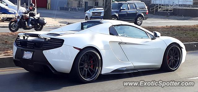 Mclaren 650S spotted in Boston, Massachusetts