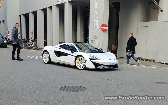 Mclaren 570S spotted in Zurich, Switzerland