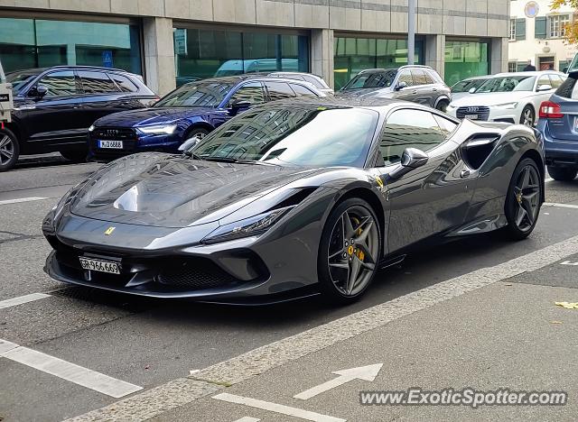 Ferrari F8 Tributo spotted in Zurich, Switzerland