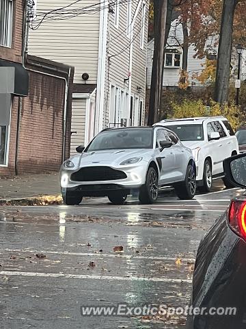 Aston Martin DBX spotted in Oradell, New Jersey