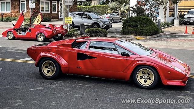 Lamborghini Countach spotted in Malibu, California