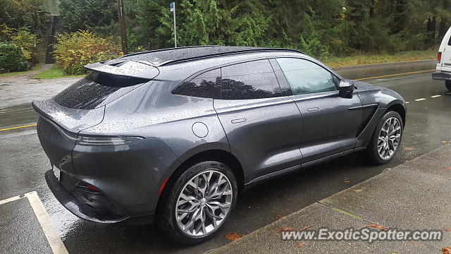 Aston Martin DBX spotted in Vancouver, Canada