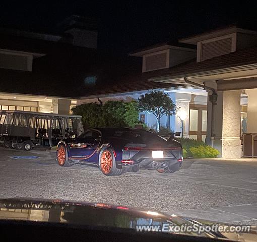 Bugatti Chiron spotted in Monterey, California