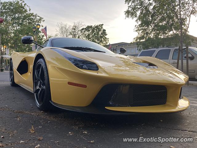 Ferrari LaFerrari spotted in Pleasanton, California