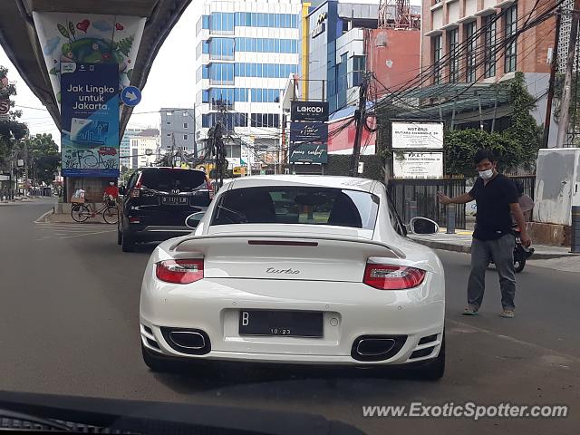 Porsche 911 Turbo spotted in Jakarta, Indonesia
