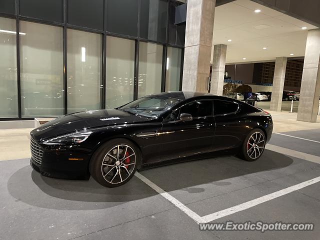 Aston Martin Rapide spotted in Des Moines, Iowa