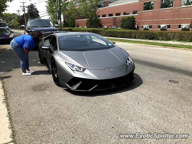 Lamborghini Huracan spotted in Englewood, New Jersey