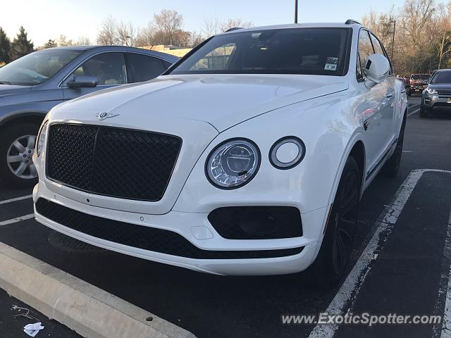 Bentley Bentayga spotted in Wayne, New Jersey