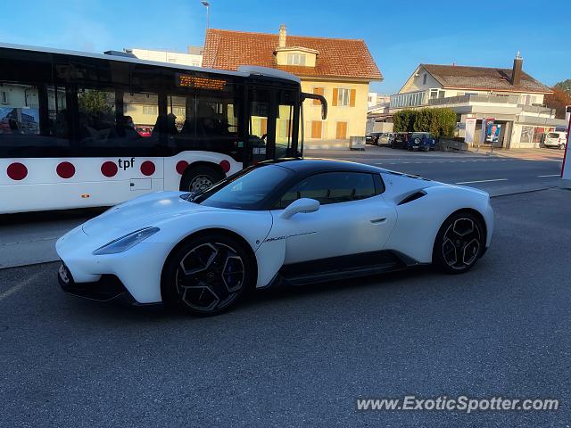 Maserati MC12 spotted in Marly Fribourg, Switzerland