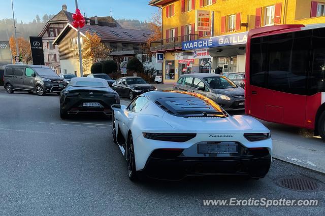 Maserati MC12 spotted in Marly Fribourg, Switzerland