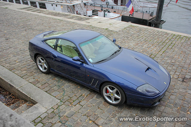 Ferrari 550 spotted in Paris, France