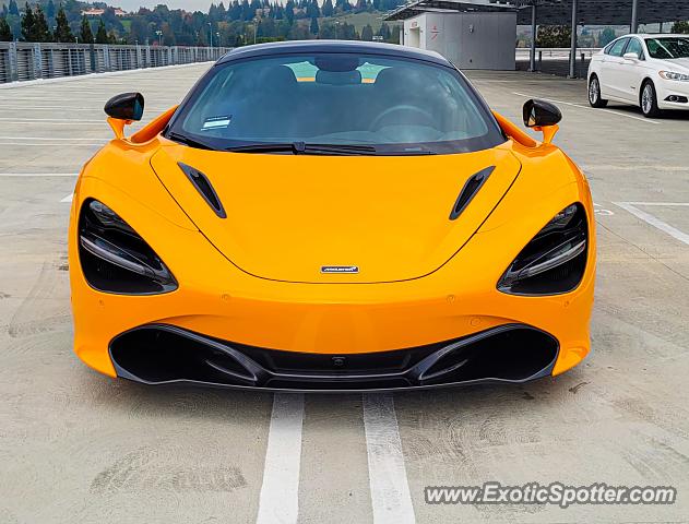 Mclaren 720S spotted in San Ramon, California