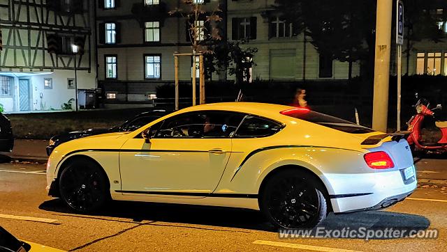 Bentley Continental spotted in Zürich, Switzerland