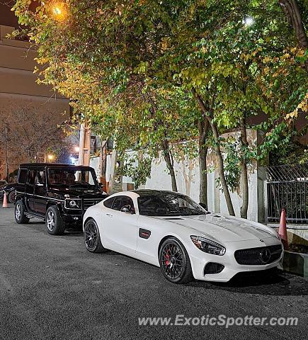 Mercedes AMG GT spotted in Tehran, Iran