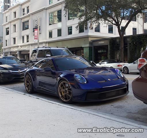 Porsche 911 GT3 spotted in Fort Lauderdale, Florida