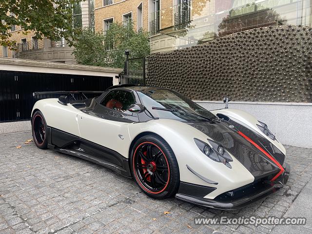 Pagani Zonda spotted in London, United Kingdom