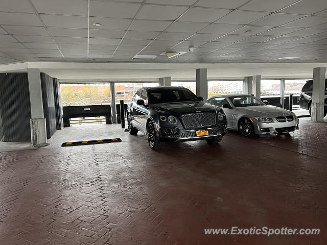 Bentley Bentayga spotted in Edgewater, New Jersey