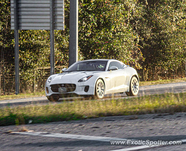 Jaguar F-Type spotted in I-95, Georgia