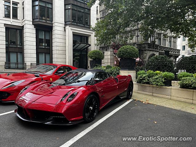 Pagani Huayra spotted in London, United Kingdom