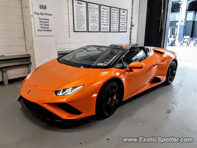 Lamborghini Huracan spotted in New York, New York