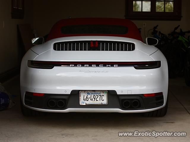 Porsche 911 spotted in Castle Pines, Colorado