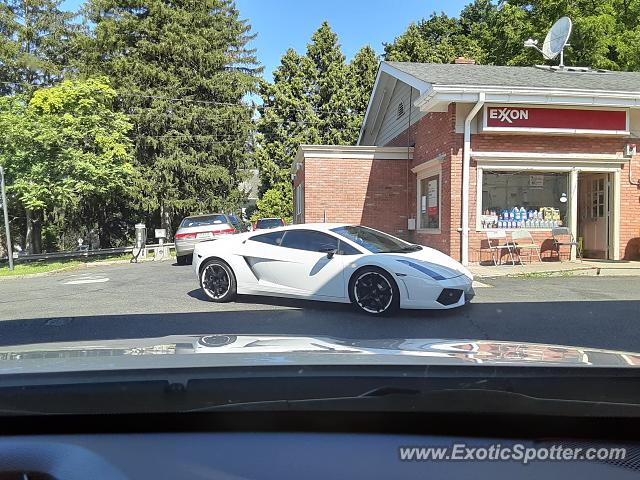 Lamborghini Gallardo spotted in Warren, New Jersey