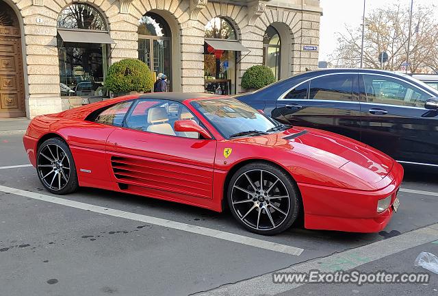 Ferrari 348 spotted in Zurich, Switzerland