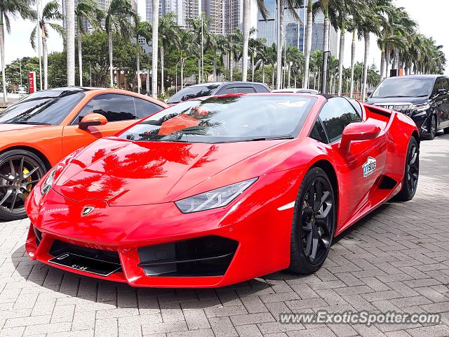 Lamborghini Huracan spotted in Jakarta, Indonesia