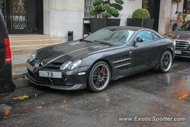 Mercedes SLR spotted in Paris, France