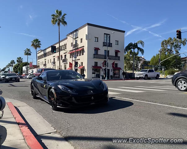 Ferrari 812 Superfast spotted in Beverly Hills, California