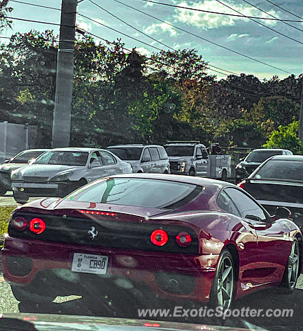 Ferrari 360 Modena spotted in Jacksonville, Florida
