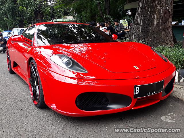 Ferrari F430 spotted in Jakarta, Indonesia