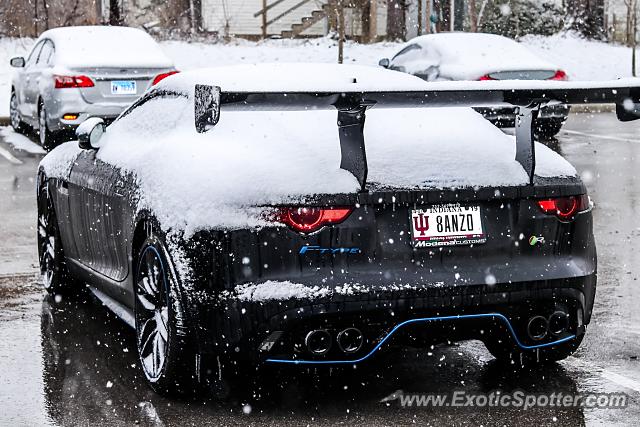 Jaguar F-Type spotted in Bloomington, Indiana