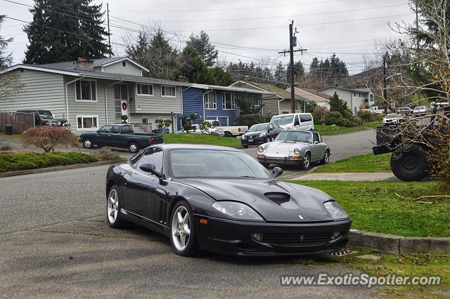 Ferrari 550 spotted in Shoreline, Washington