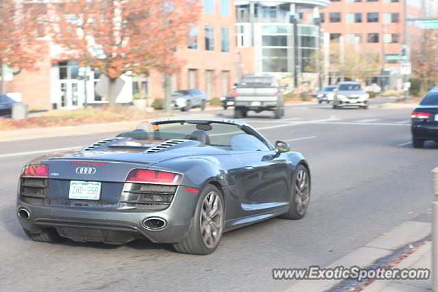 Audi R8 spotted in Cherry Creek, Colorado
