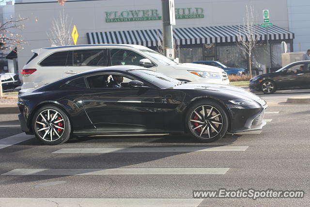 Aston Martin Vantage spotted in Cherry Creek, Colorado