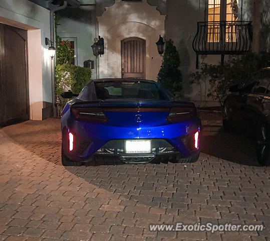 Acura NSX spotted in Jacksonville, Florida