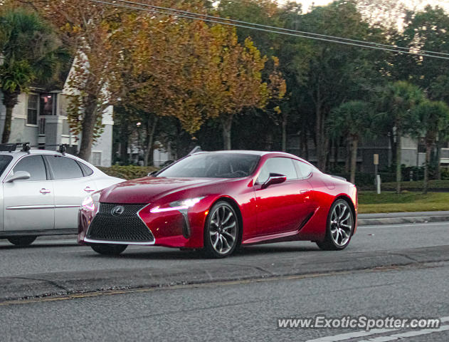 Lexus LC 500 spotted in Jacksonville, Florida