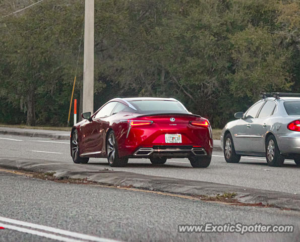 Lexus LC 500 spotted in Jacksonville, Florida