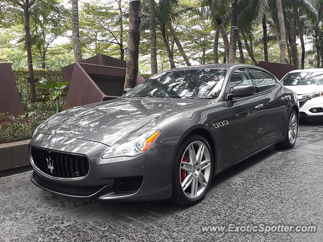 Maserati Quattroporte spotted in Jakarta, Indonesia