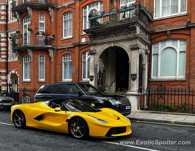 Ferrari LaFerrari spotted in London, United Kingdom