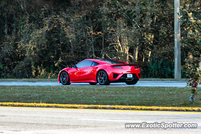 Acura NSX spotted in Jacksonville, Florida