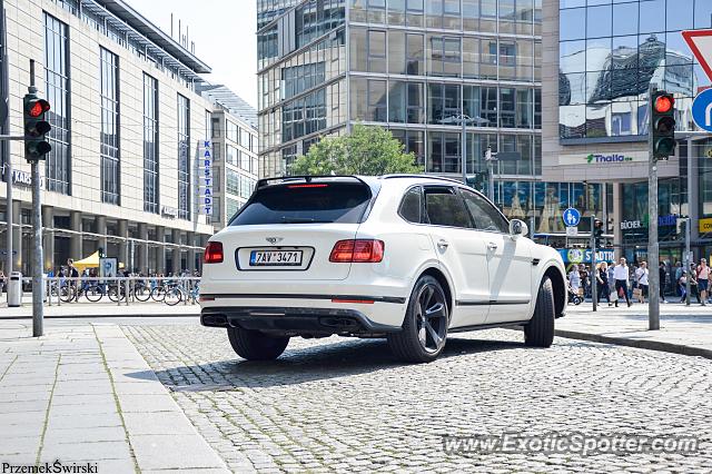 Bentley Bentayga spotted in Dresden, Germany