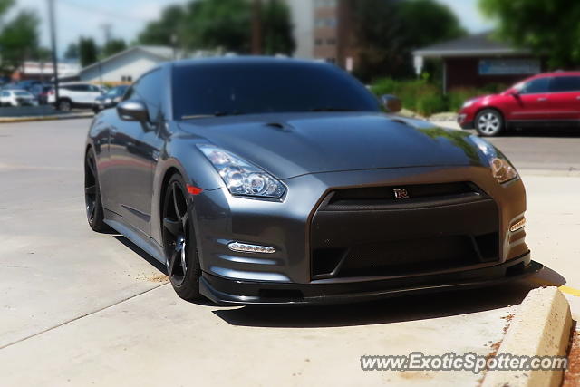 Nissan GT-R spotted in Sheridan, Wyoming