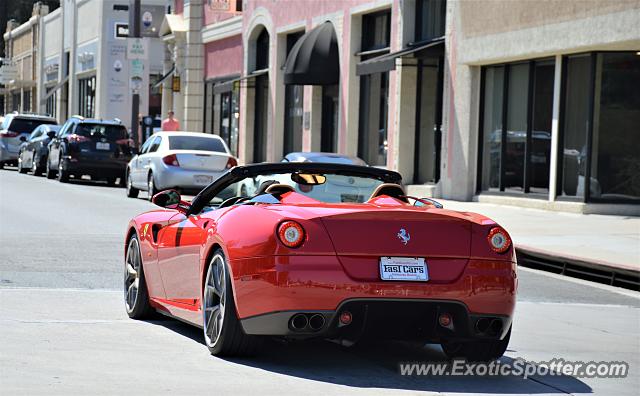 Ferrari 599GTB spotted in Los Angeles, California