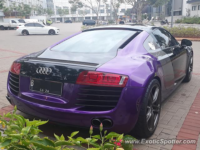 Audi R8 spotted in Jakarta, Indonesia