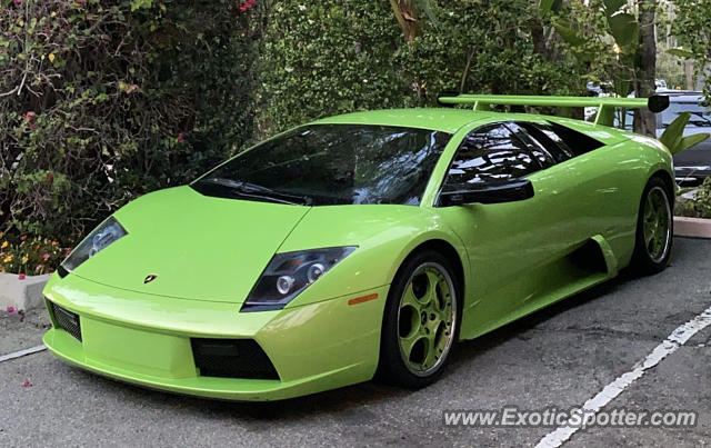 Lamborghini Murcielago spotted in Beverly Hills, California