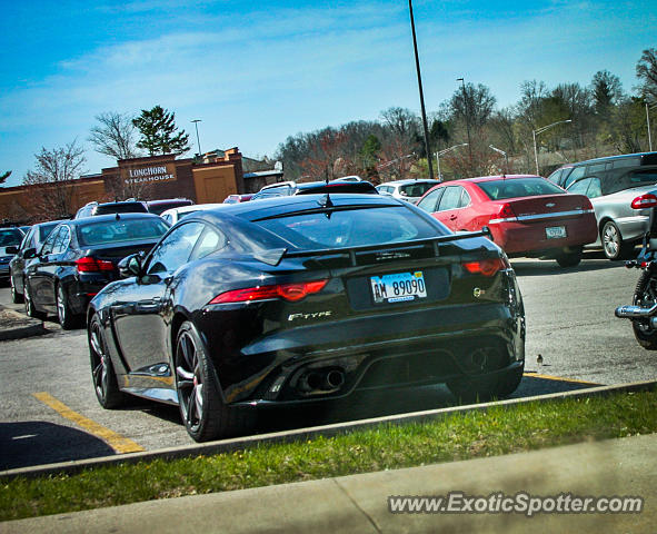 Jaguar F-Type spotted in Bloomington, Indiana