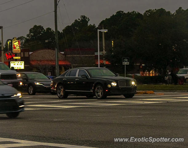Bentley Mulsanne spotted in Jacksonville, Florida